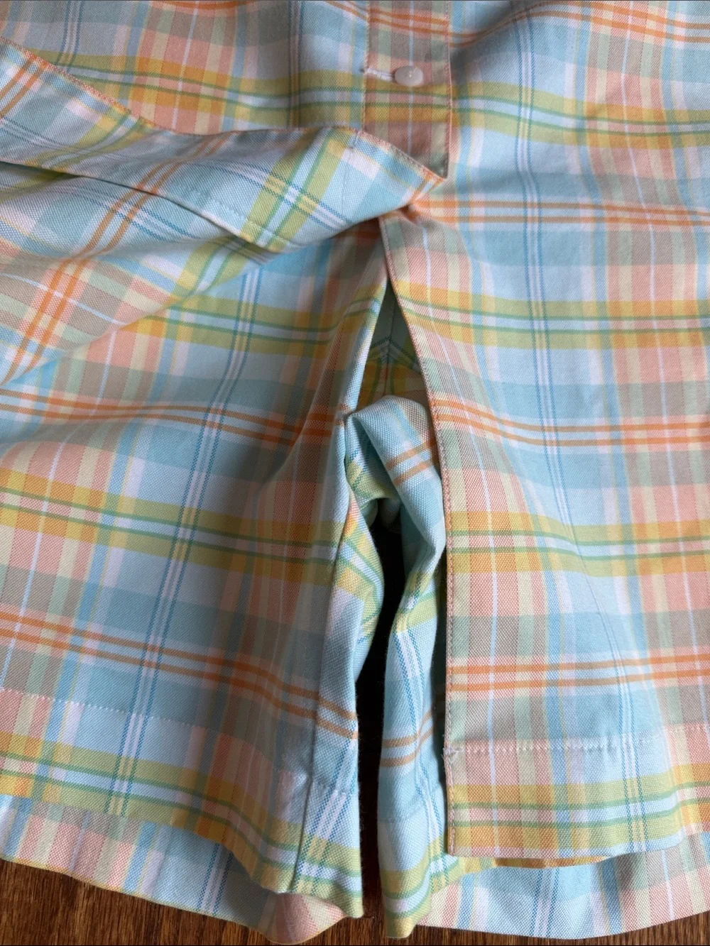 Liz Golf plaid golf shorts skort size 20w